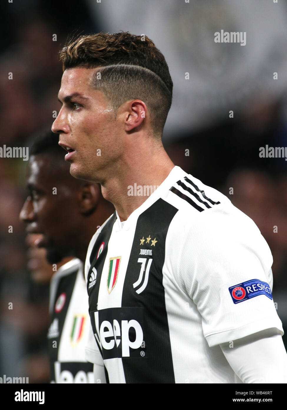 Cristiano Ronaldo of Juventus during the Champions League, football match: Juventus  FC vs Ajax. Ajax won 1-2 at Allianz Stadium, in Turin, Italy, 16th Stock  Photo - Alamy