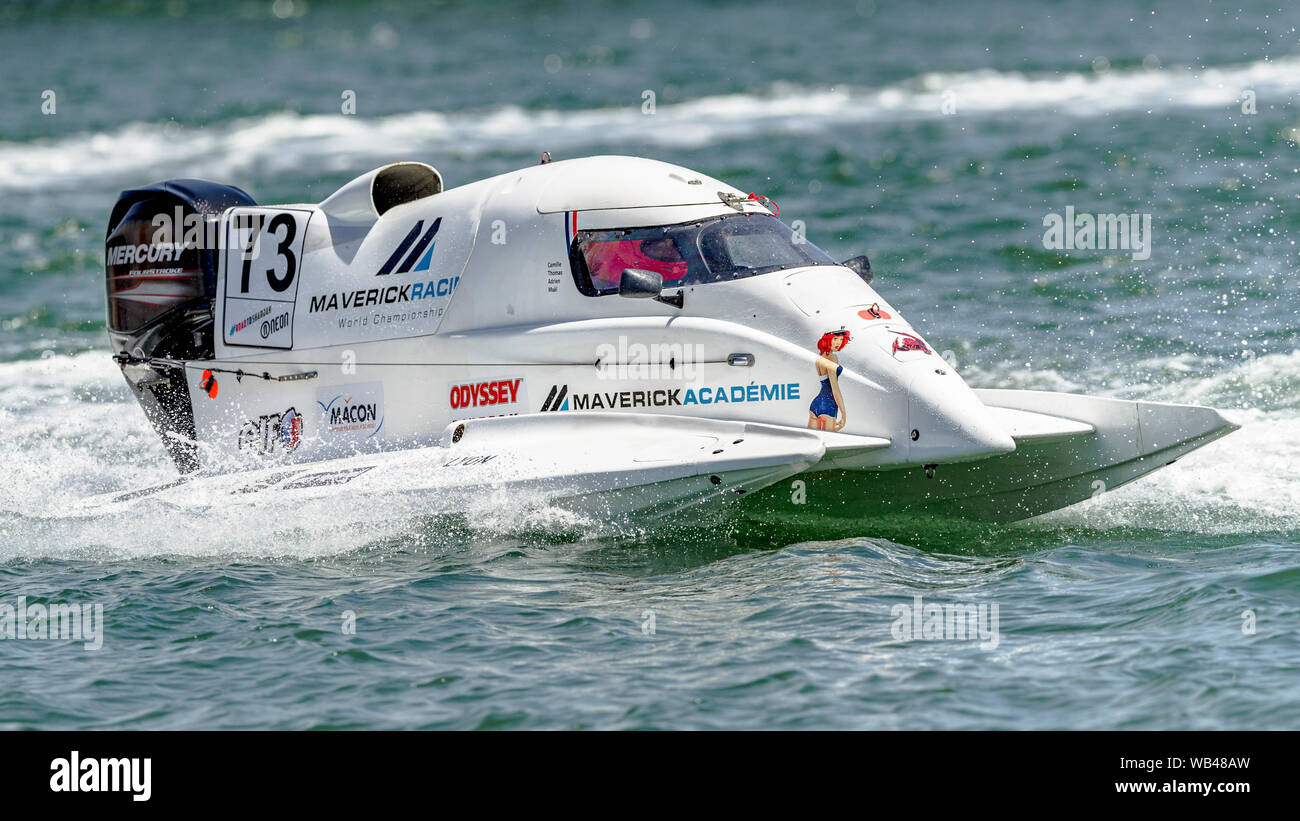 Julien Beaucourt racing for team F1 Maverick Team at Portimao Portugal 2019 Stock Photo