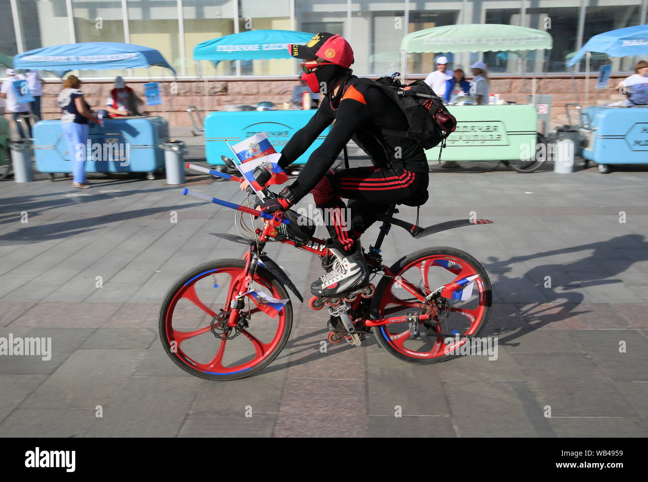 Roller Blades Bicycle High Resolution Stock Photography and Images - Alamy