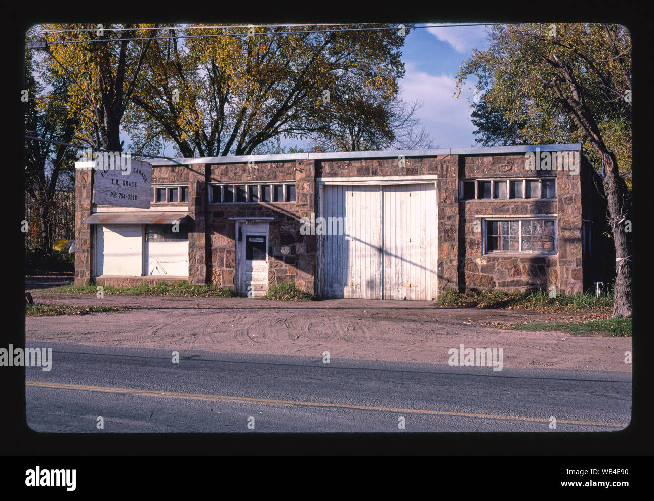 East Main Garage, Clarksville, Arkansas Stock Photo Alamy