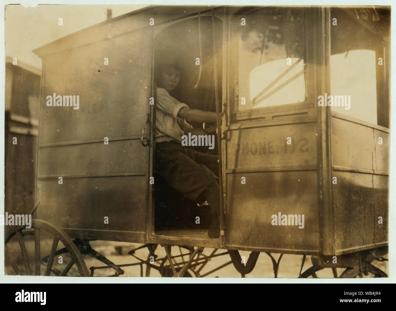 Edgar Kitchen 13 Yrs Old Gets 3 25 A Week Working For The Bingham Bros Dairy Drives A Dairy Wagon From 7 A M To Noon Works On Farm In Afternoon 10 Hours A