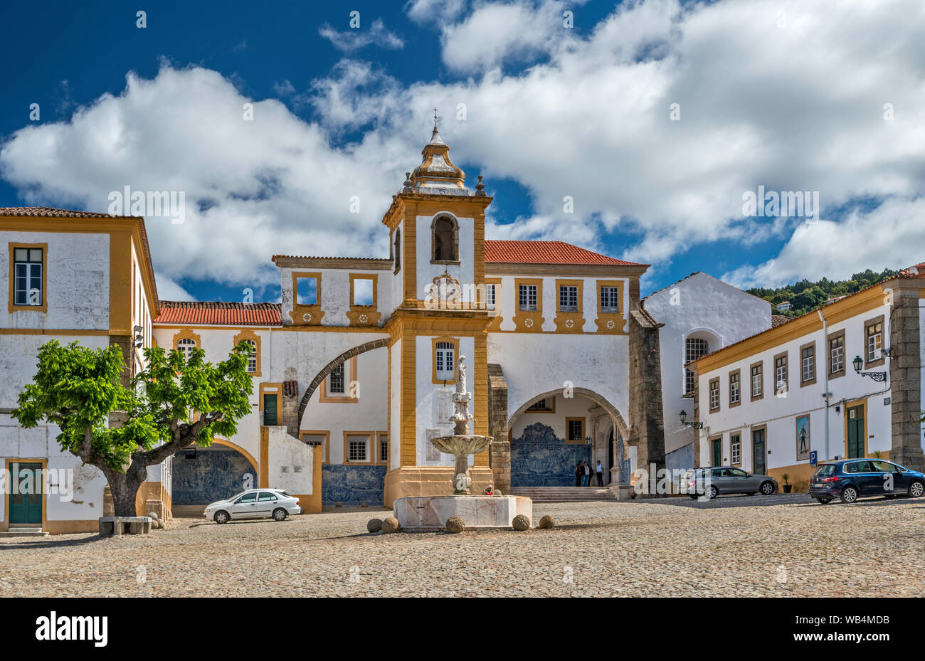 Convento Sao Bernardo (Monastery of Saint Bernard) in Portalegre, Alto Alentejo, Portugal Stock Photo