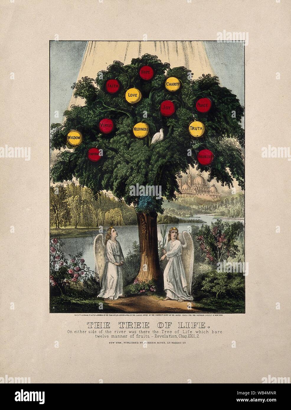 The Tree Of Virtues High Resolution Stock Photography and Images - Alamy