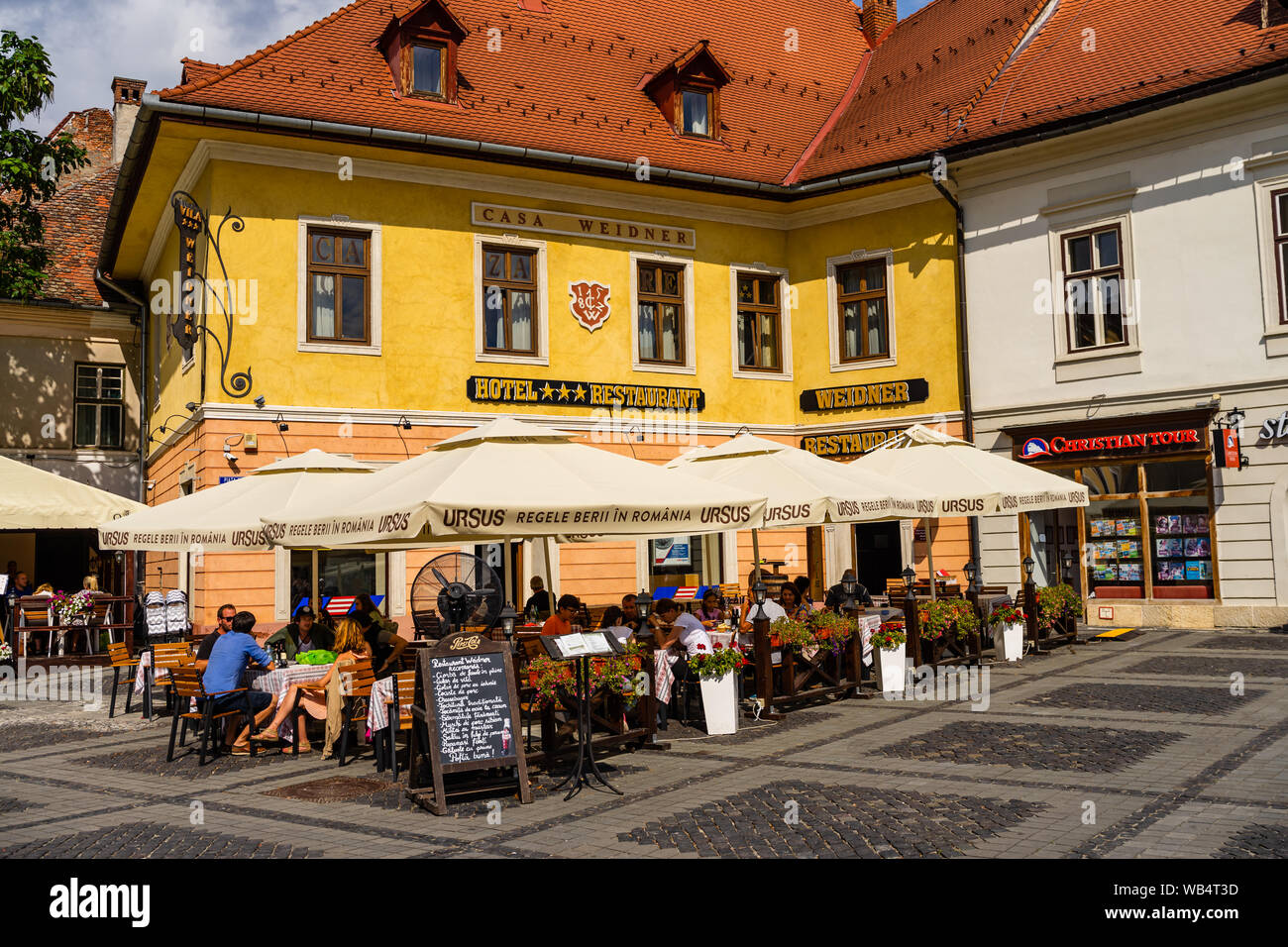 Old town hermannstadt hi-res stock photography and images - Alamy