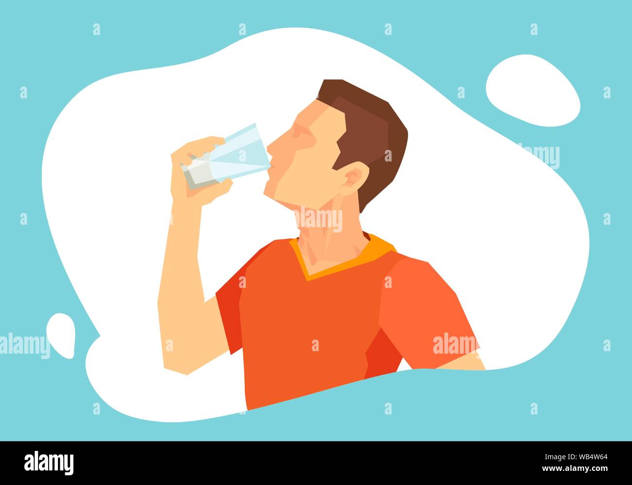 Drink Water Vector