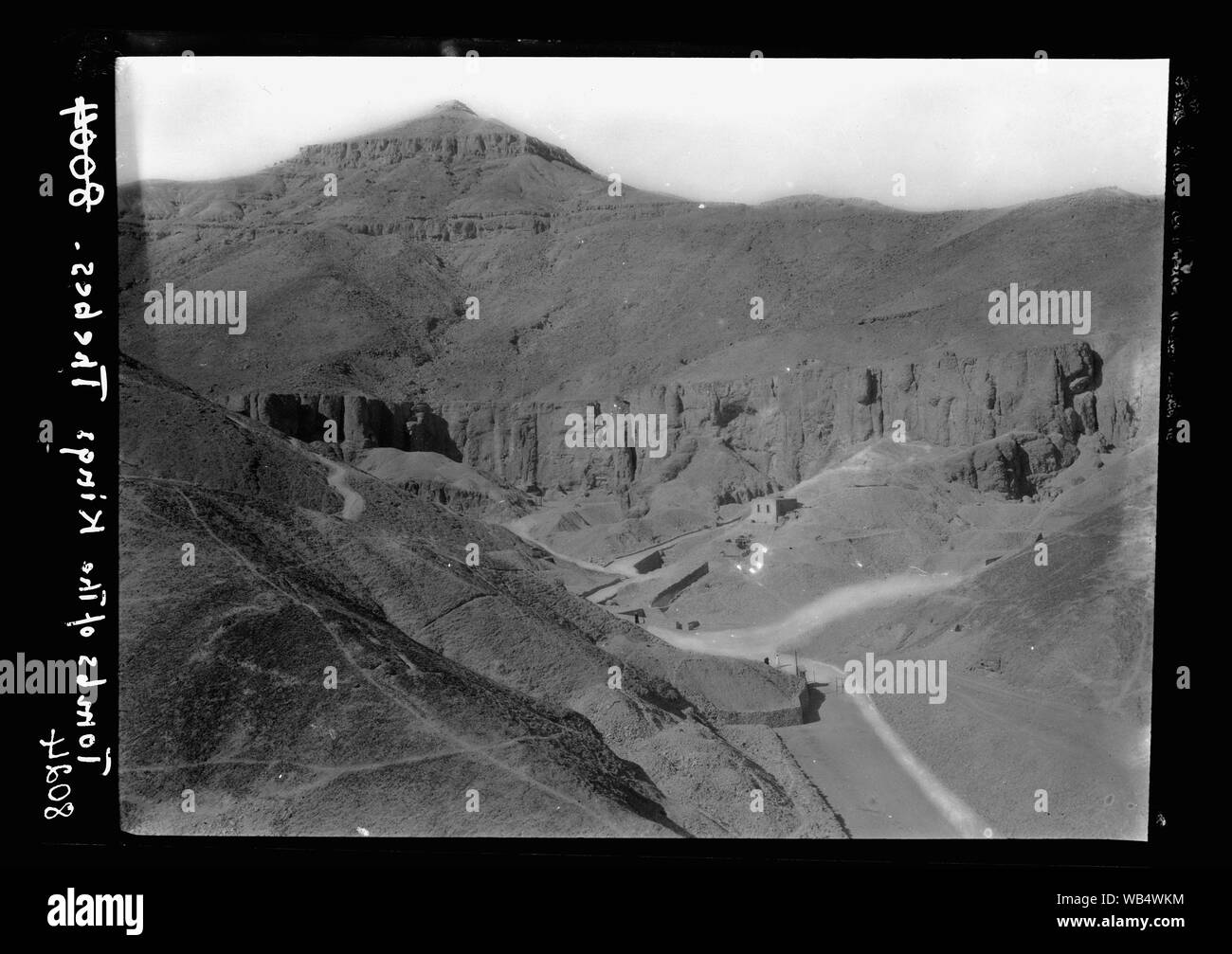 Egypt. Thebes to southern border of Egypt. Valley of the Tombs of the Kings Abstract/medium: G. Eric and Edith Matson Photograph Collection Stock Photo