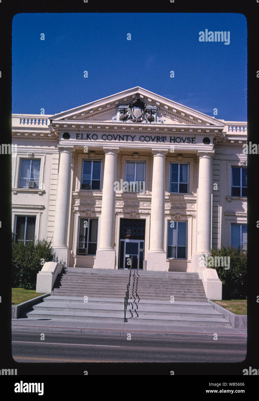 Elko County Courthouse, Idaho Street, Elko, Nevada Stock Photo Alamy