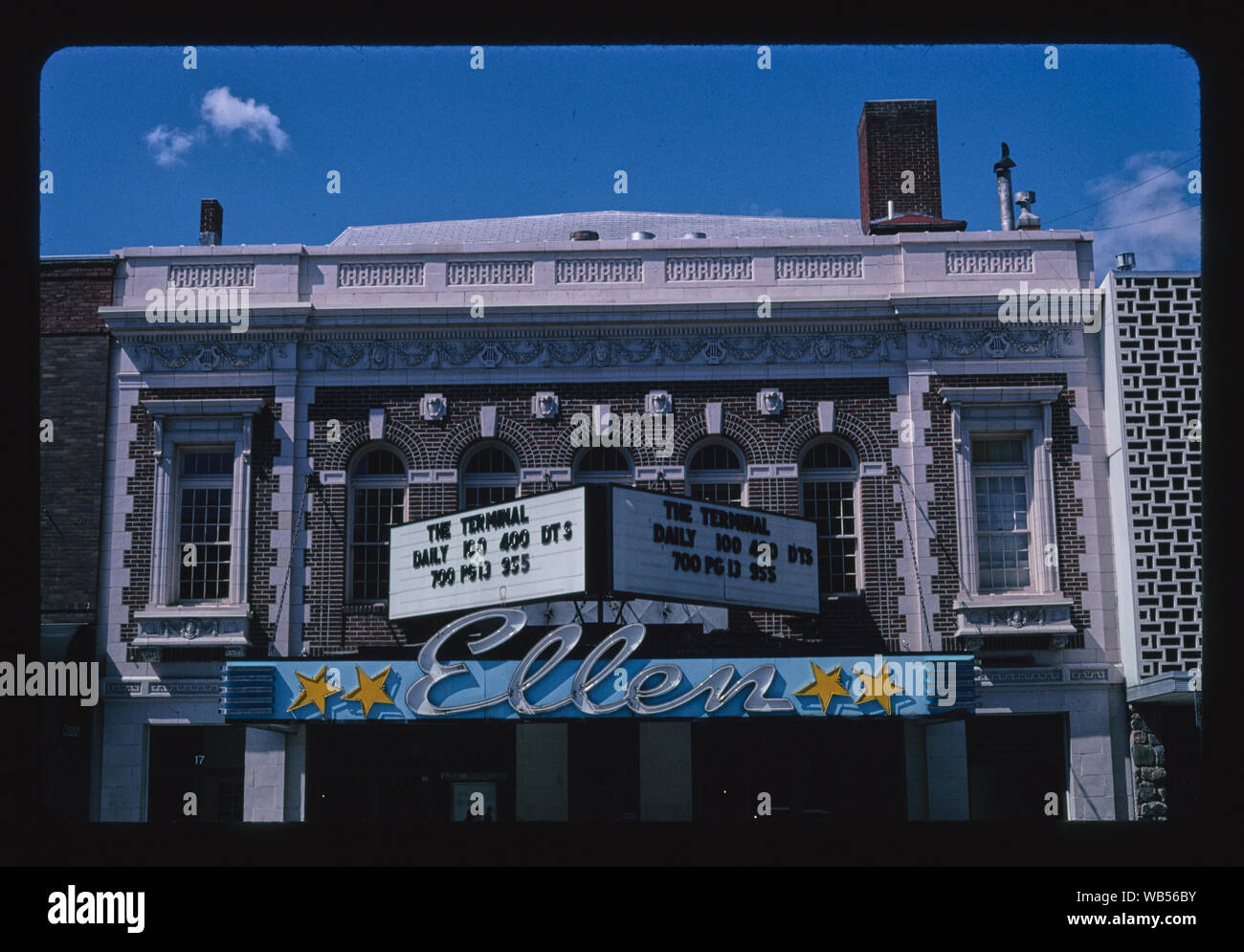 Ellen Theater, angle 1, Main Street, Bozeman, Montana Stock Photo Alamy