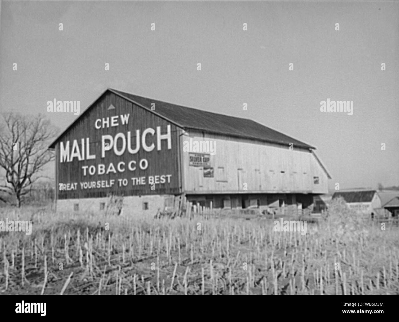 Dutch Barn Lancaster County Pennsylvania Arthur Rothstein Stock