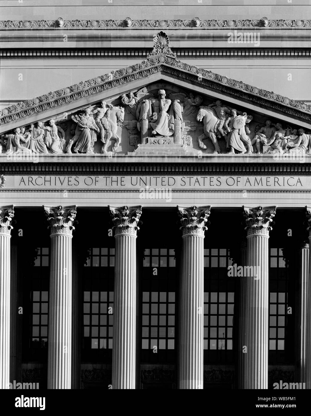 Archives building Black and White Stock Photos & Images - Alamy