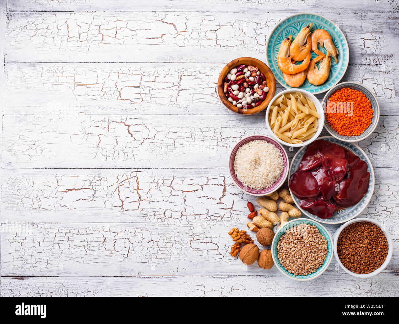 Natural products sources of copper Stock Photo Alamy