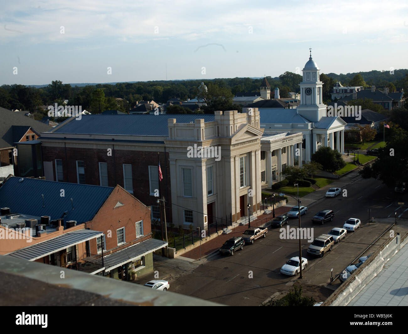 Eola view, U.S. Courthouse, Natchez, Mississippi Stock Photo Alamy