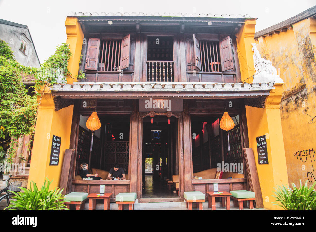 Hoi An streets and Canals in central Vietnam Stock Photo - Alamy