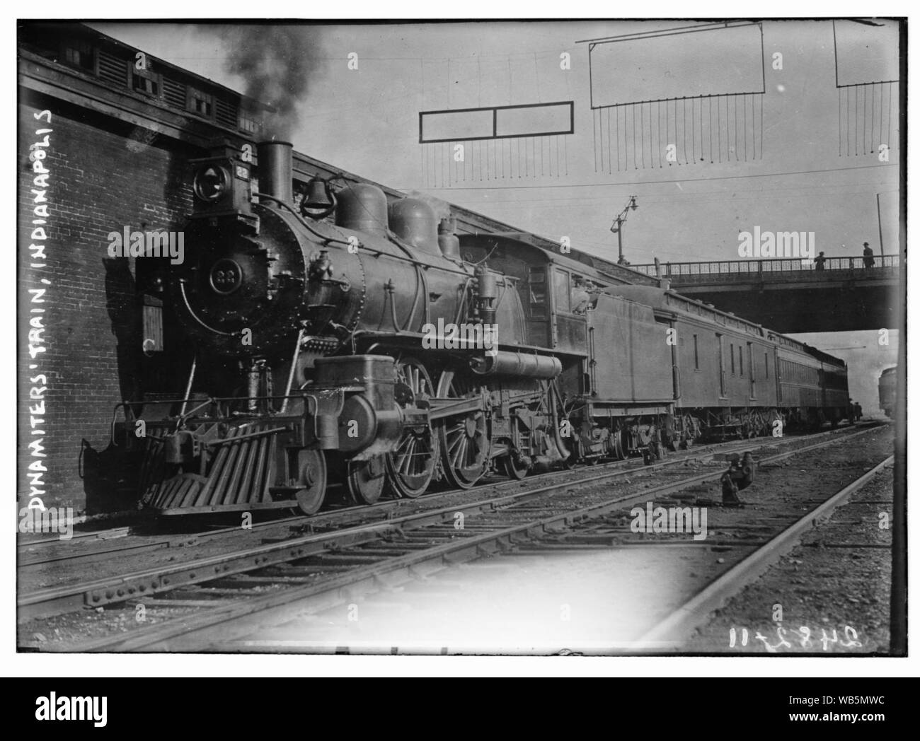 Dynamiters' train, Indianapolis Stock Photo