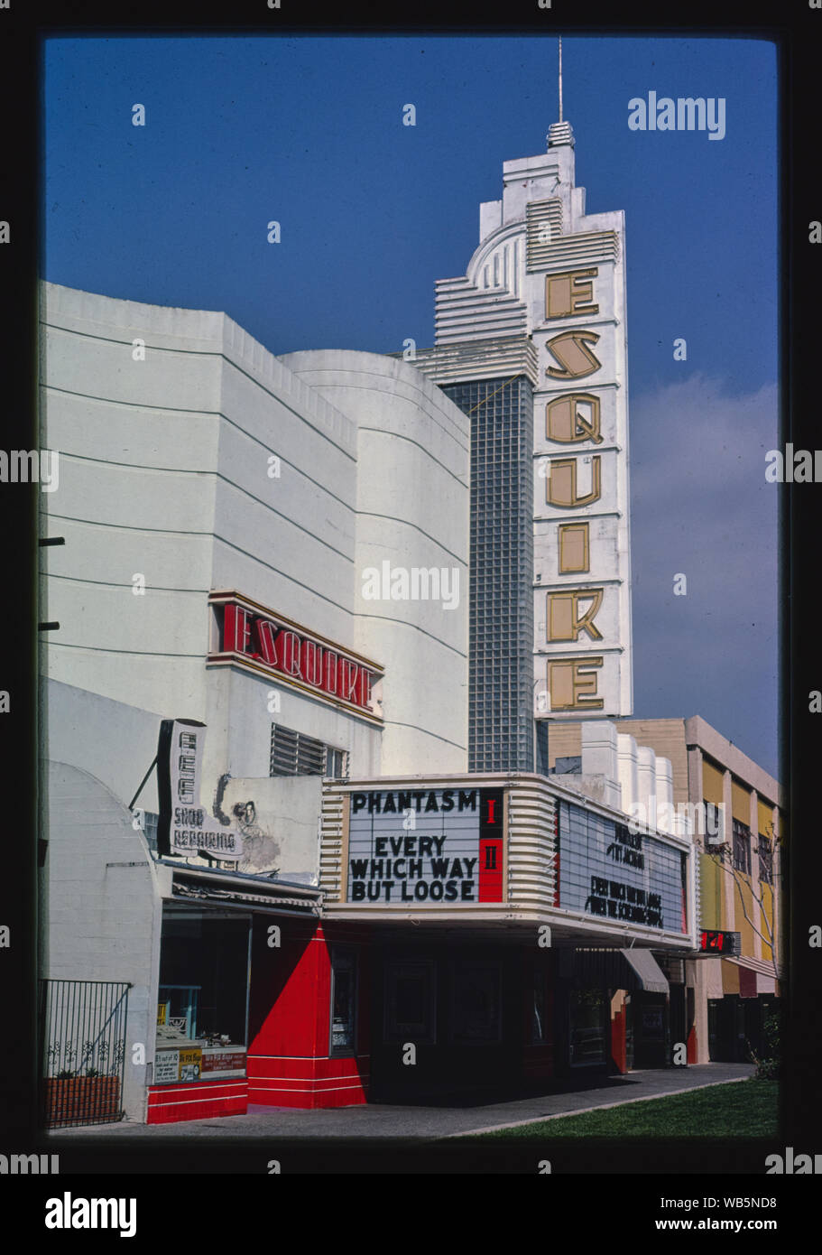 Esquire Theater, Sacramento, California Stock Photo Alamy