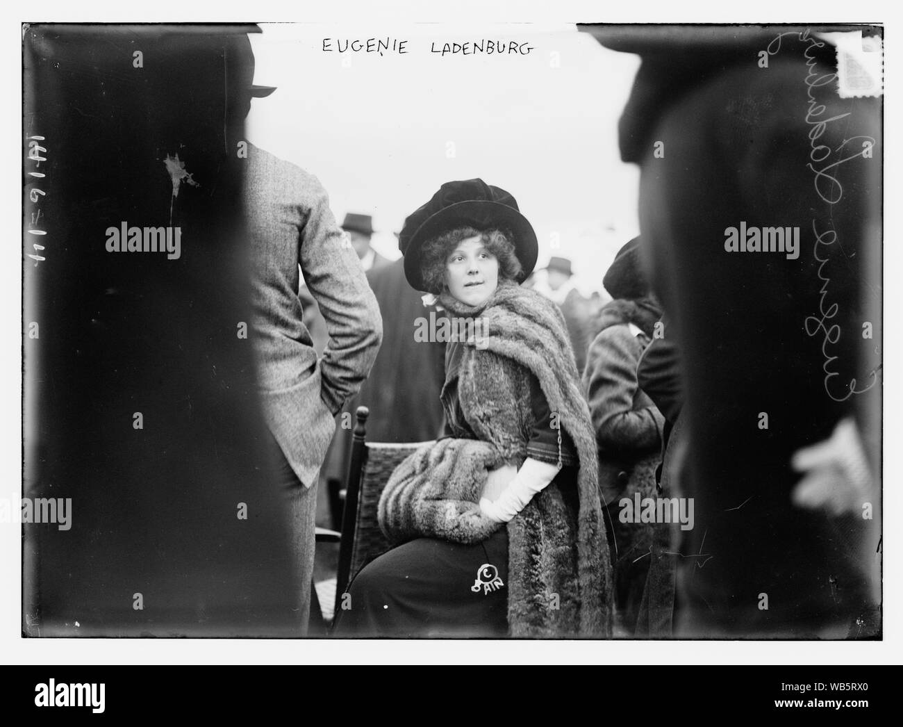 Eugenie Ladenburg Abstract/medium: 1 negative : glass ; 5 x 7 in. or smaller. Stock Photo