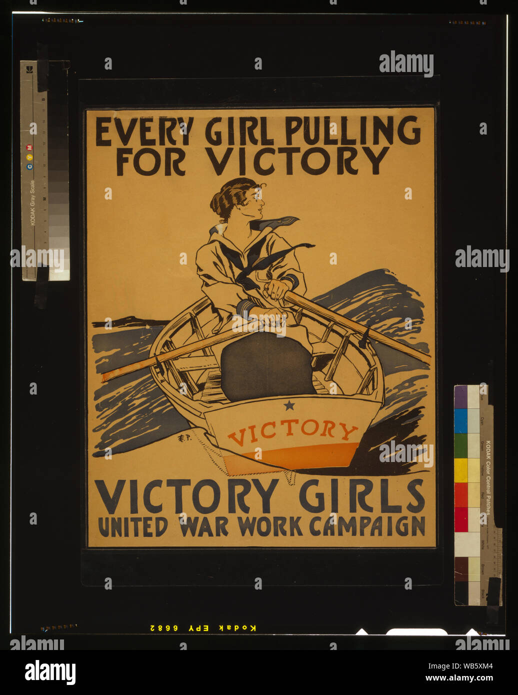Every Girl Pulling For Victory Victory Girls United War Work Campaign