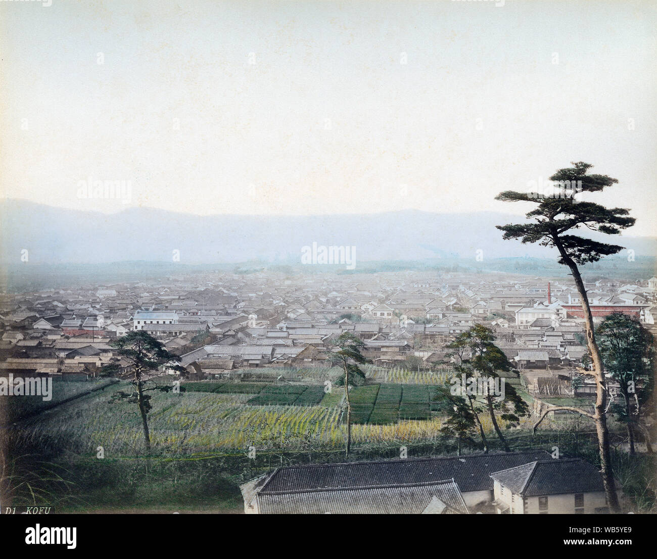 1880s Japan - Panoramic View on Osaka ] — Panoramic view of Osaka