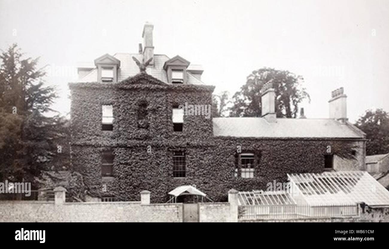 Eagle House Batheaston 1904 Stock Photo Alamy