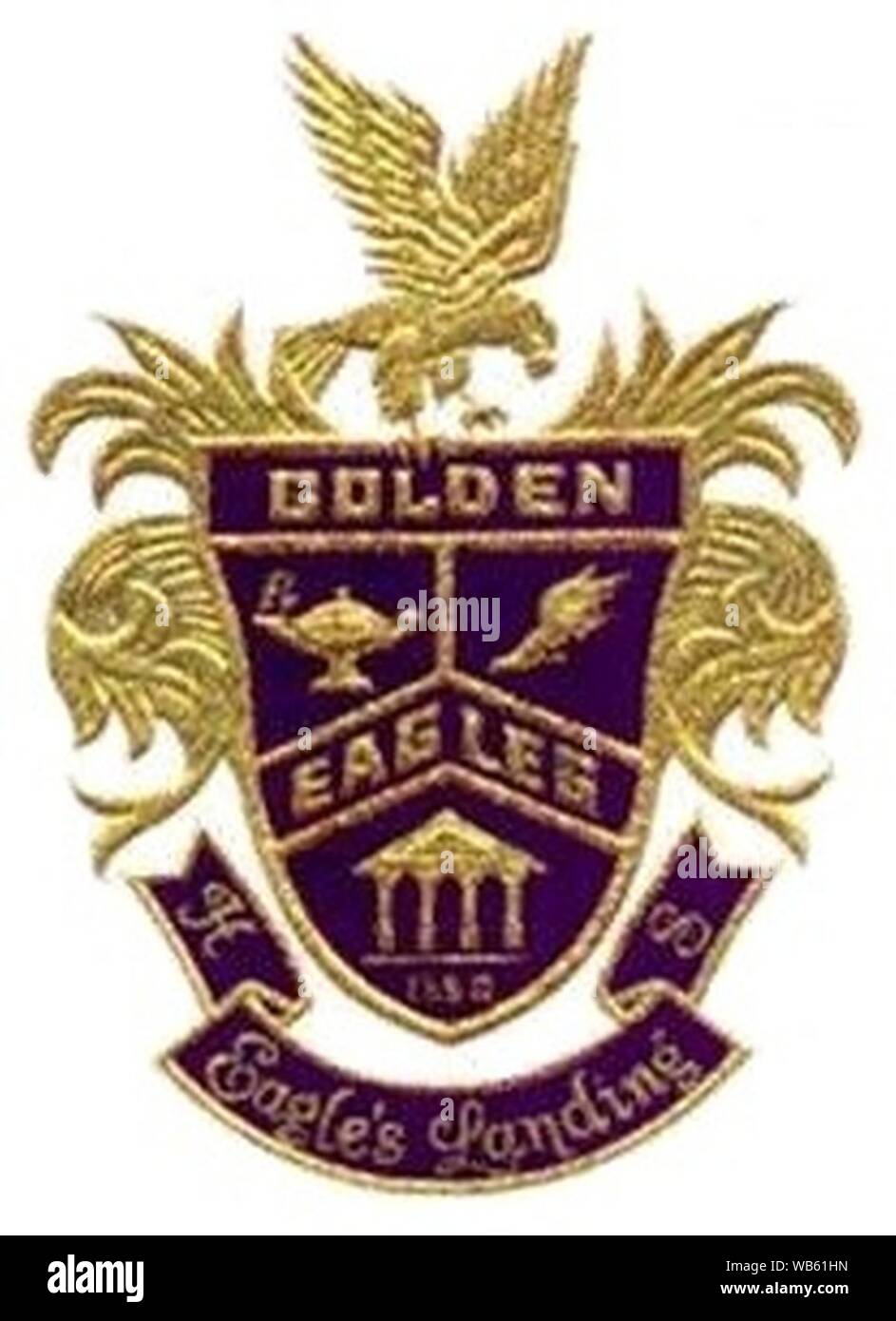 Eagles Landing High School Stock Photo Alamy