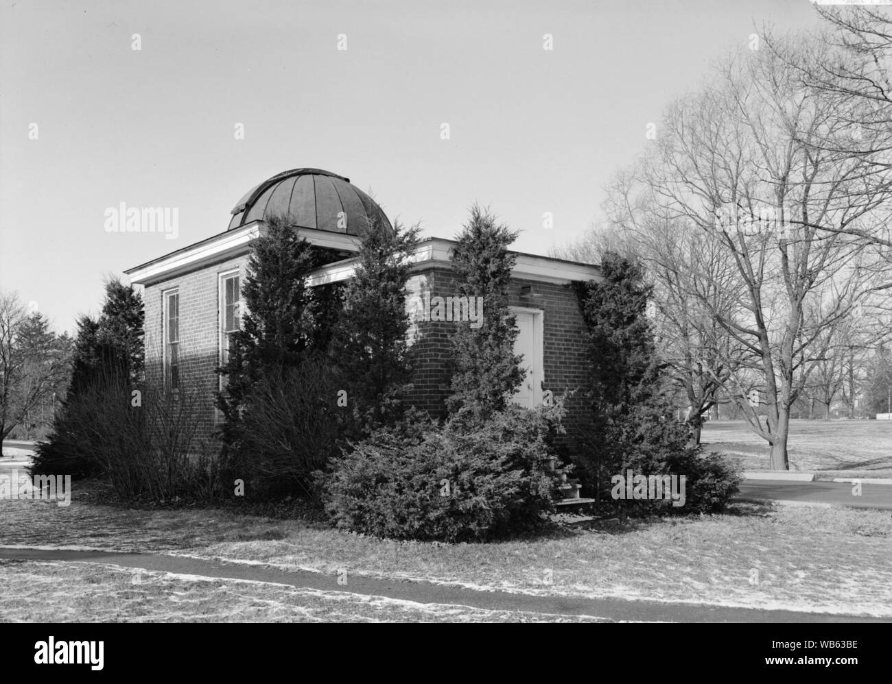 Earlham College Observatory Stock Photo Alamy