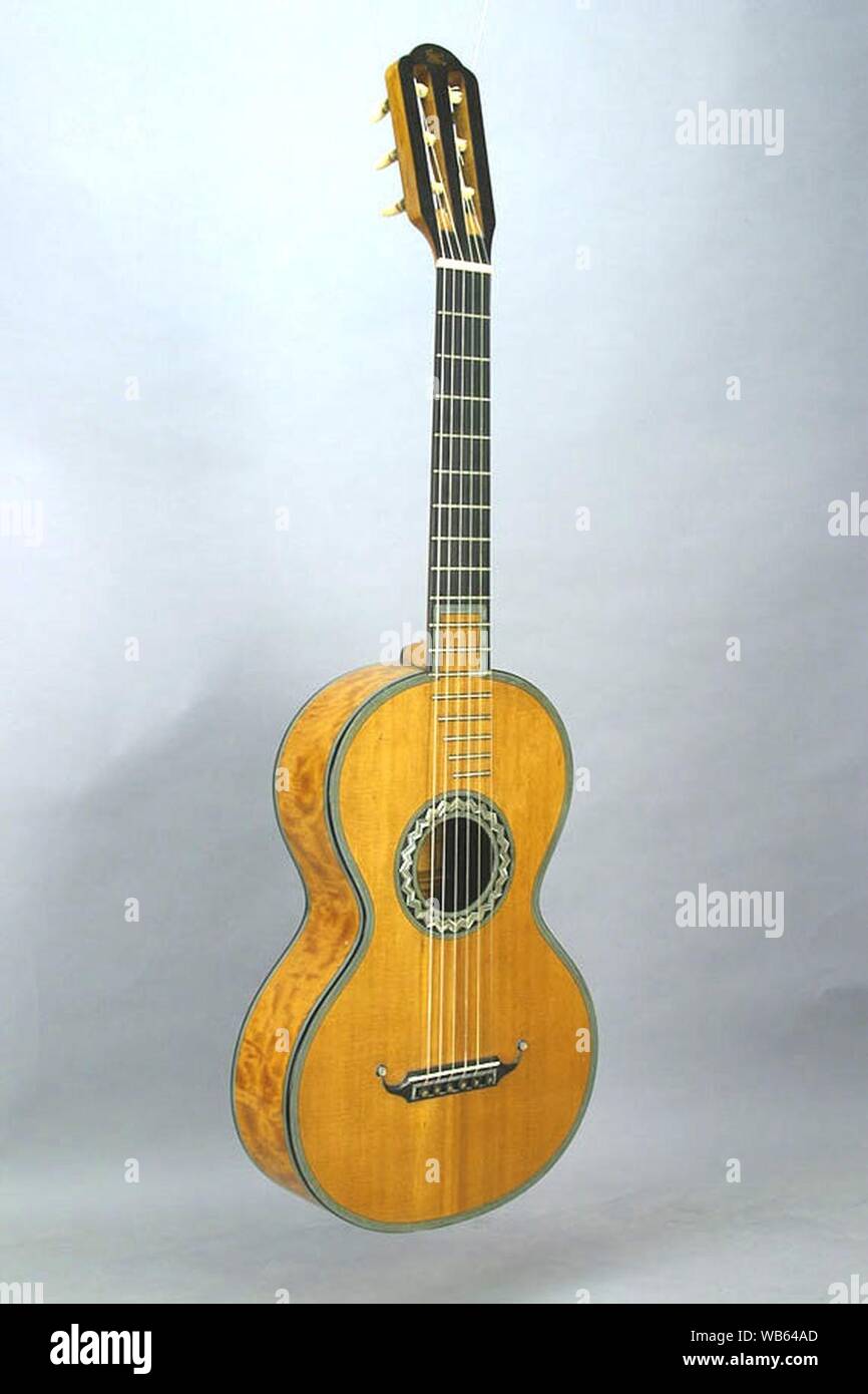 Early cheap romantic guitar