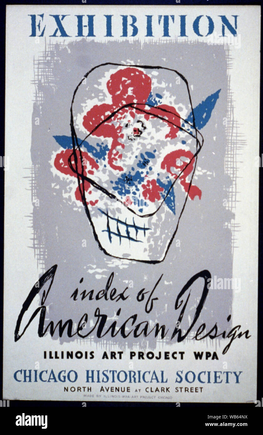 WPA Illinois Poster Safety Print circa 1936 Save Your Eyes Use Your Goggles
