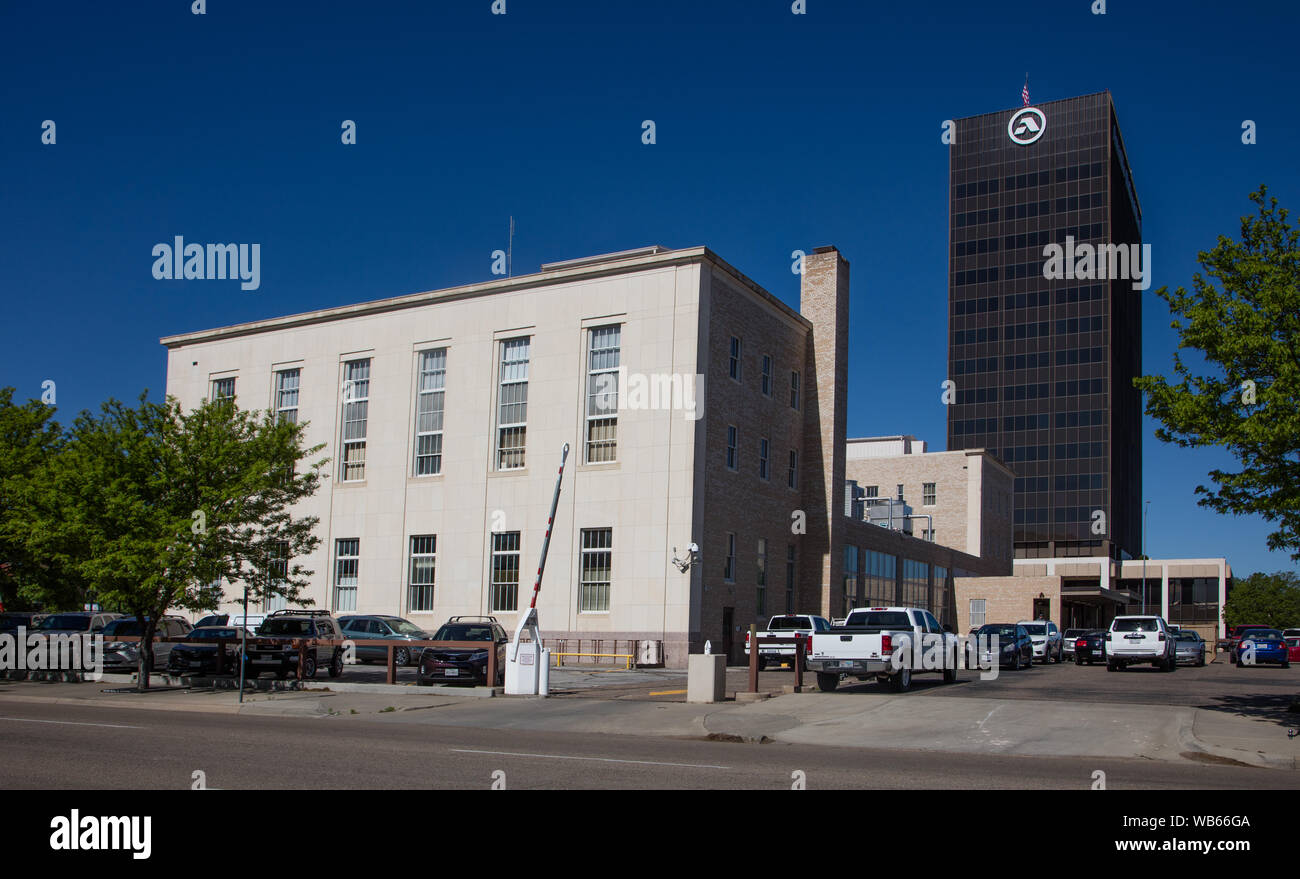 Exterior. J. Marvin Jones Federal Building & U.S. Courthouse, Amarillo, Texas Stock Photo Alamy