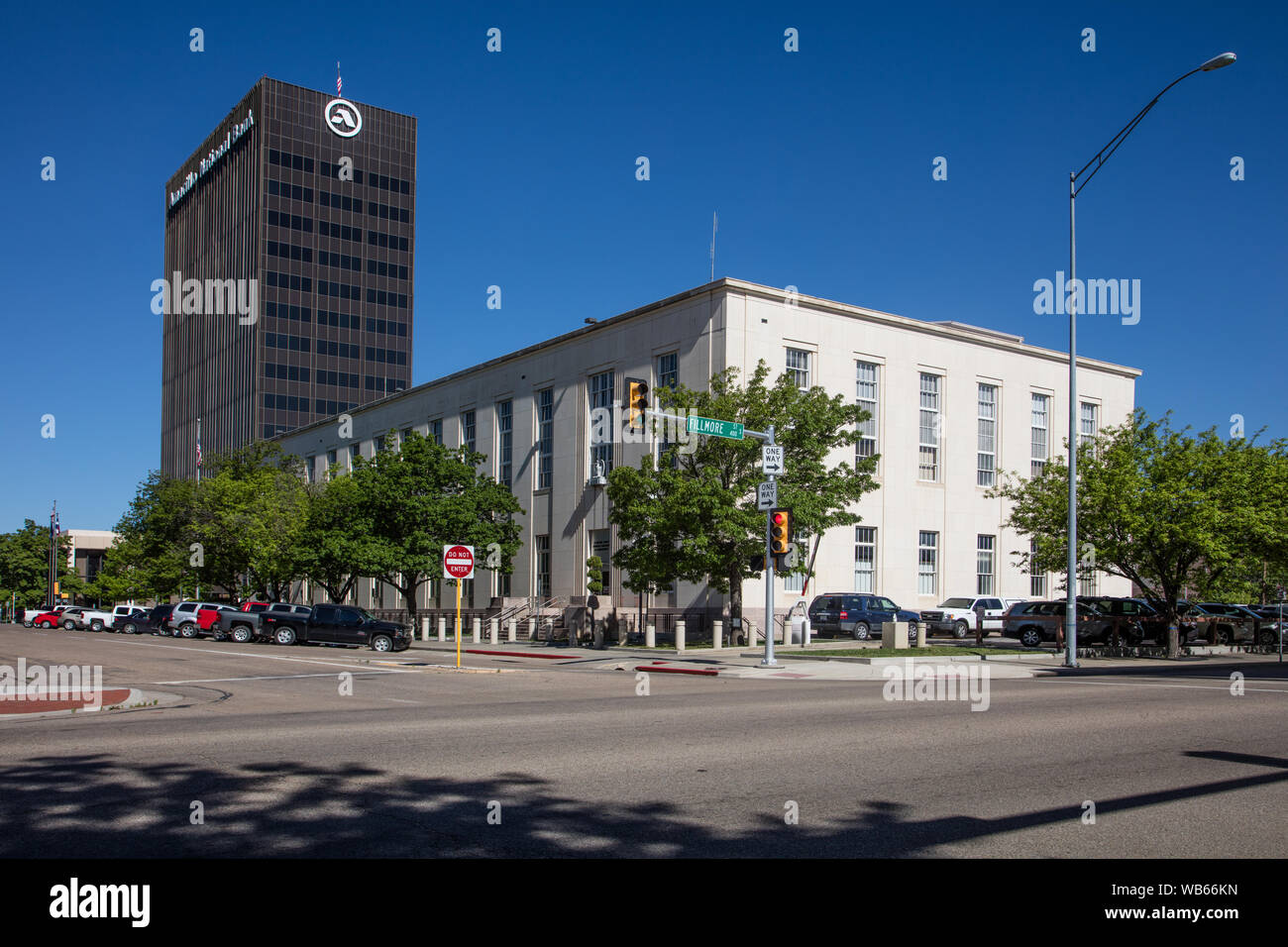 Exterior. J. Marvin Jones Federal Building & U.S. Courthouse, Amarillo, Texas Stock Photo Alamy