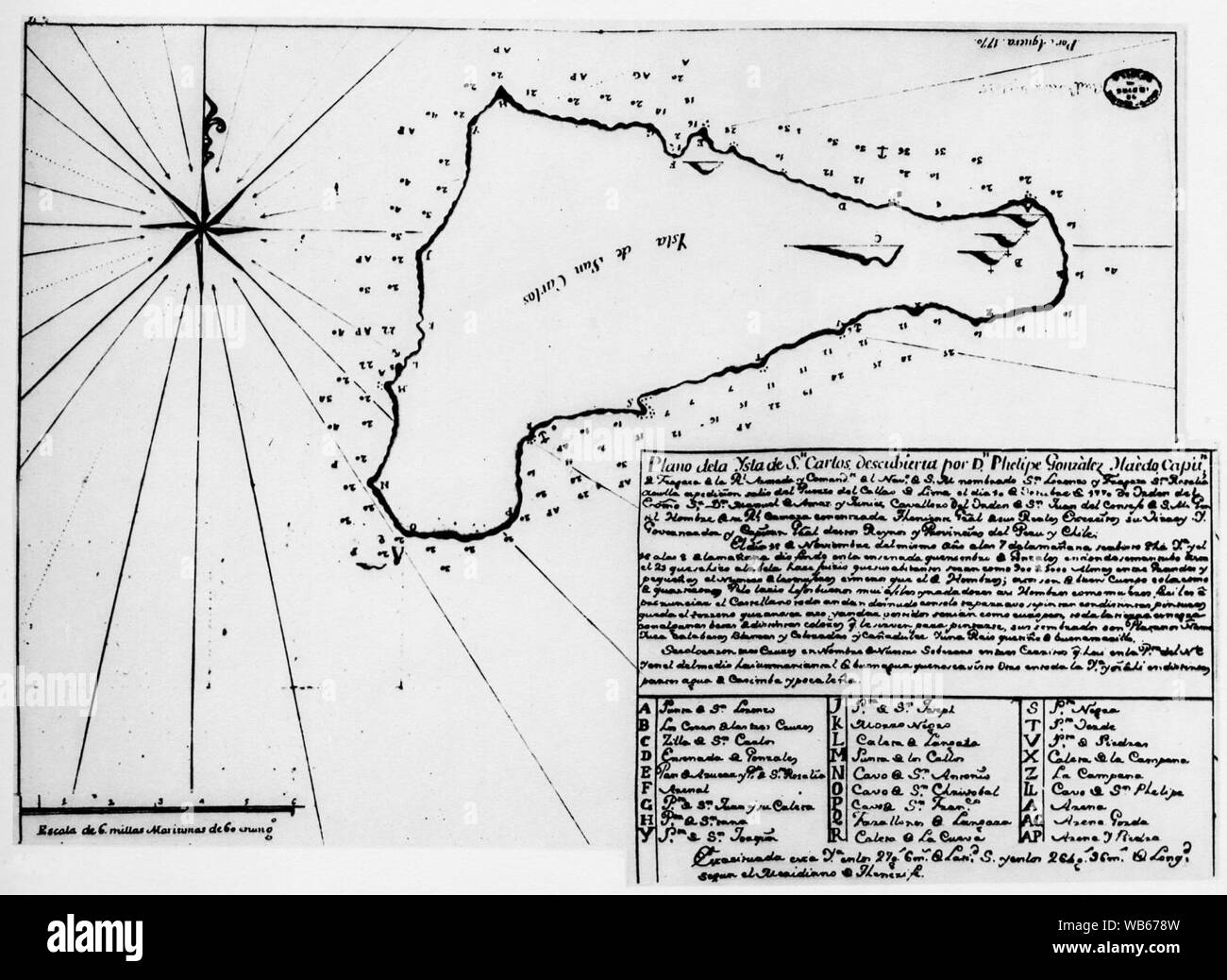 Map of easter island hires stock photography and images Alamy