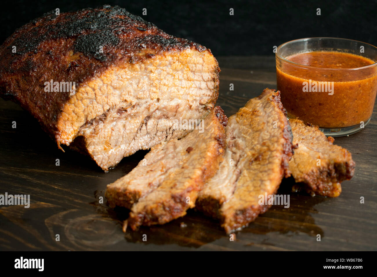 Beef Brisket Bbq Stock Photos & Beef Brisket Bbq Stock Images Alamy