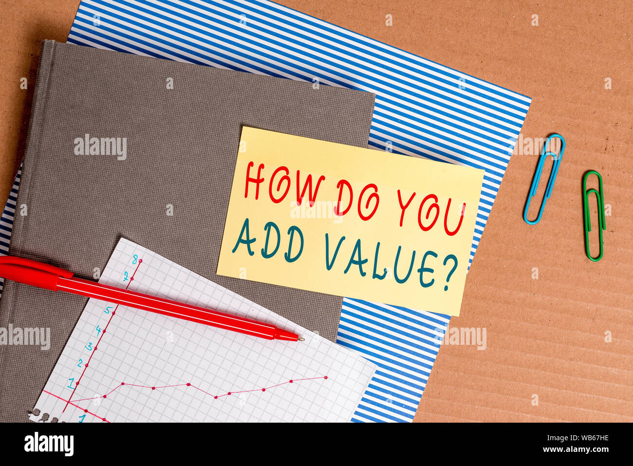 Handwriting text How Do You Add Value Question. Conceptual photo ...