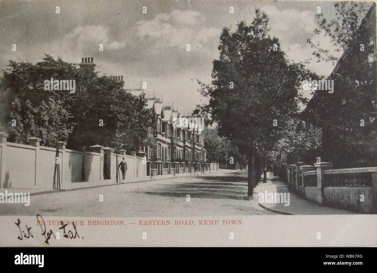 Eastern Road Brighton Stock Photo Alamy