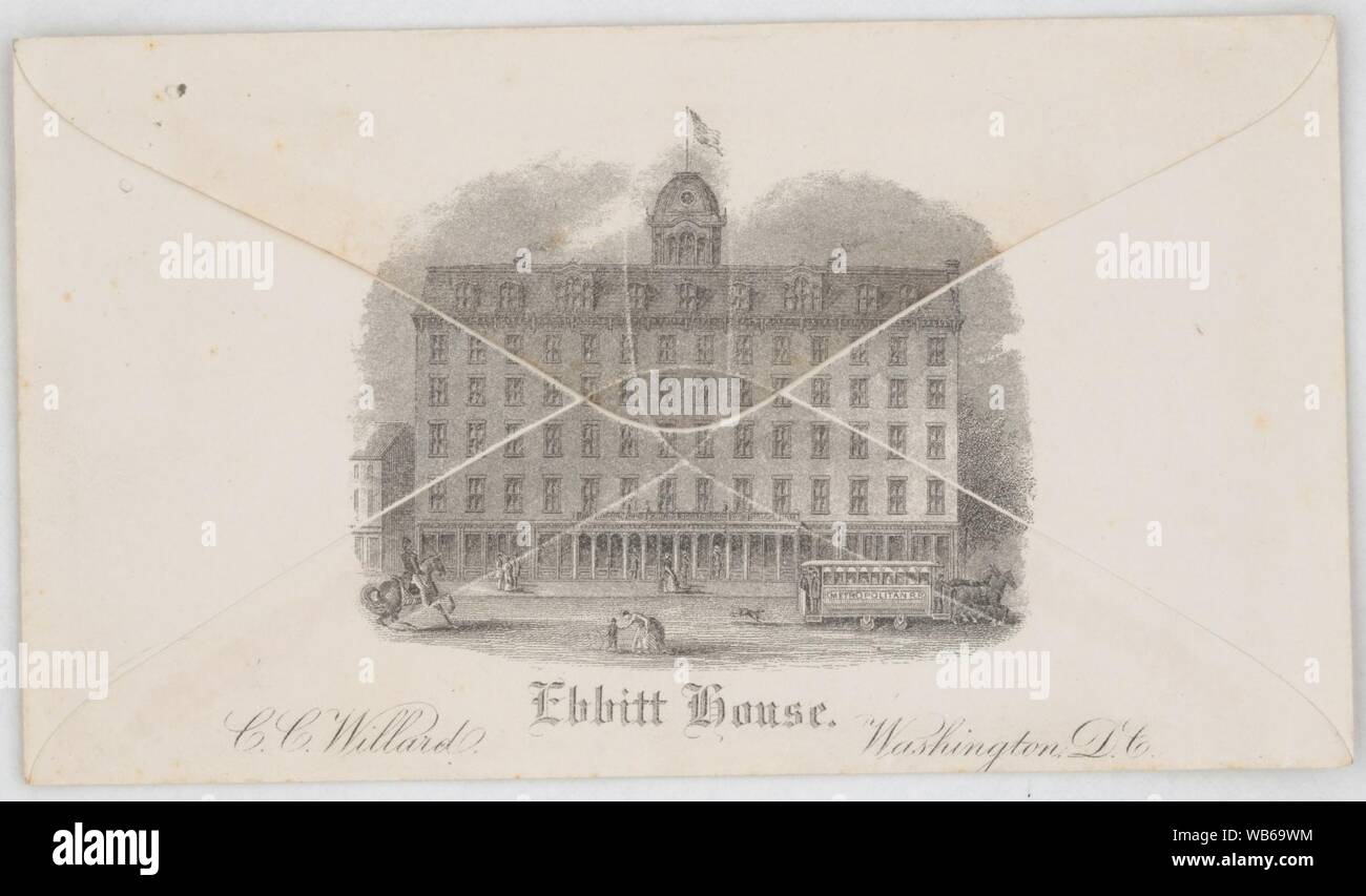 Ebbitt House, C.C. Willard. Washington, D.C Stock Photo - Alamy