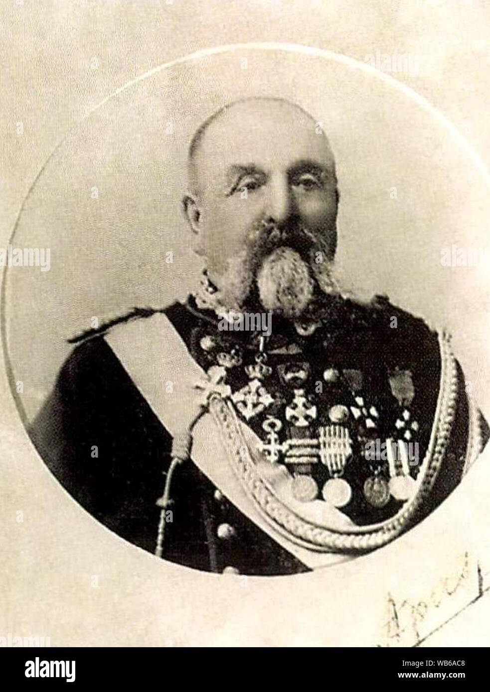 Eberhardt Károly (Pápoc, 1825. január 20. – Gecse, 1906. december 8.) szabadságharcos honvédtiszt, olasz tábornok. Stock Photo