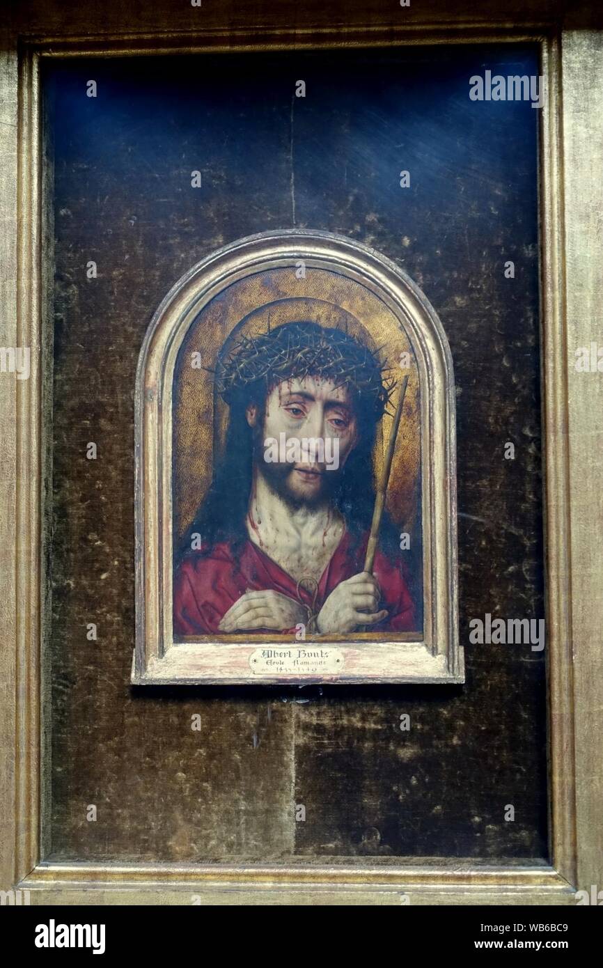 Ecce Homo by Aelbrecht Bouts - La Cambre Abbey - Brussels, Belgium ...