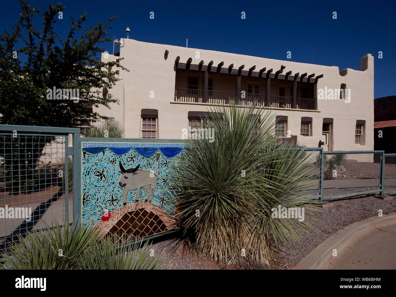 Exterior, Border Patrol Station, Naco, Arizona Stock Photo Alamy