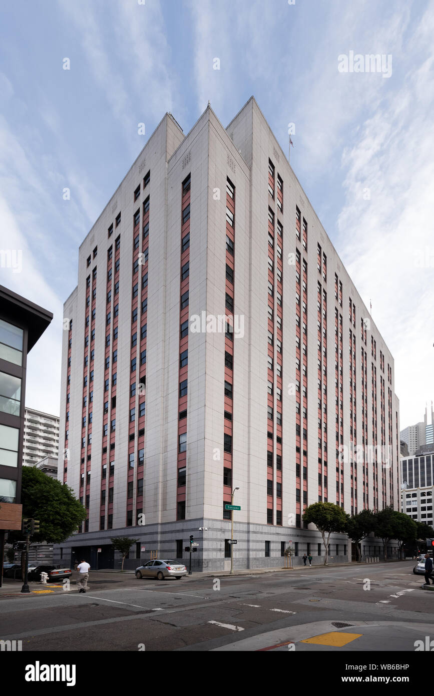 Exterior, Appraisers Building, San Francisco, California Stock Photo