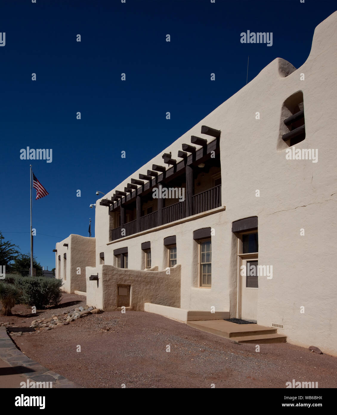 Exterior, Border Patrol Station, Naco, Arizona Stock Photo - Alamy