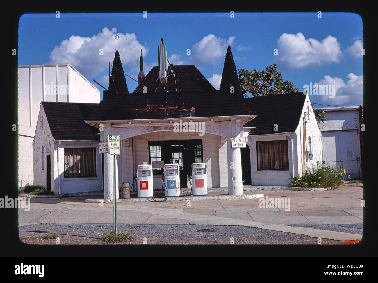 Exxon station, Greenville, South Carolina Stock Photo Alamy