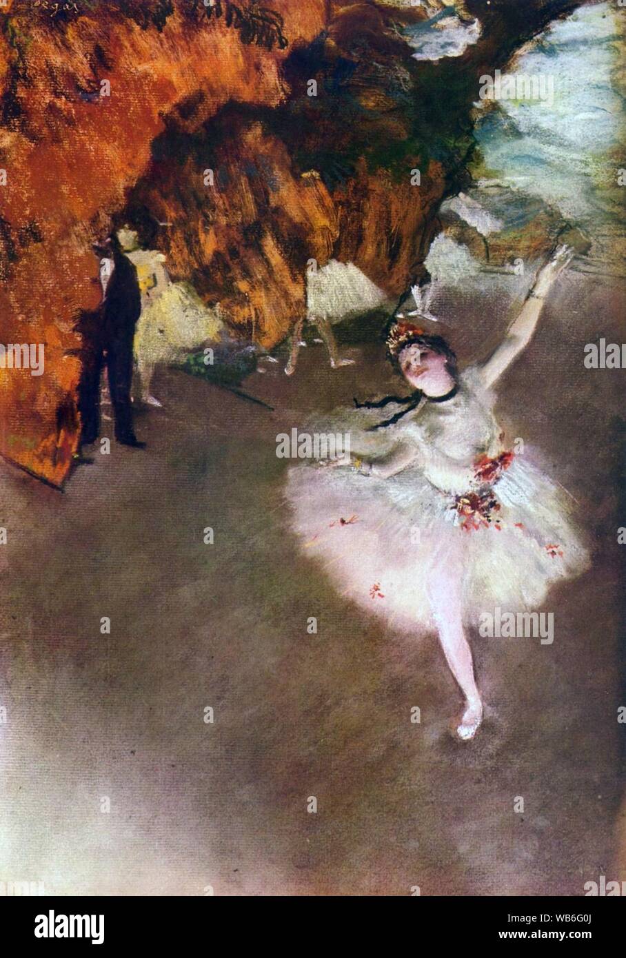 Edgar Germain Hilaire Degas 018. Stock Photo