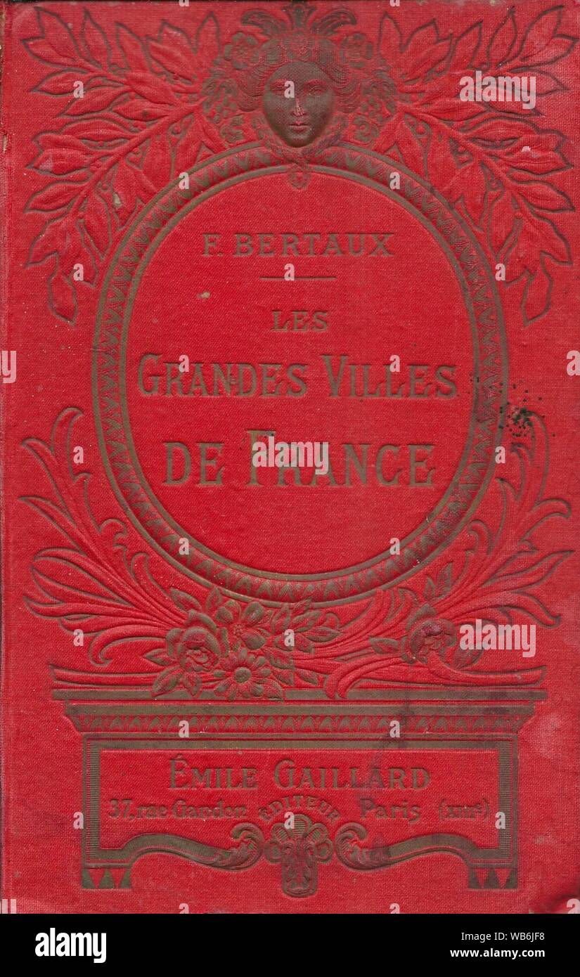Editions Emile Gaillard-Paris-1910-couverture. Stock Photo