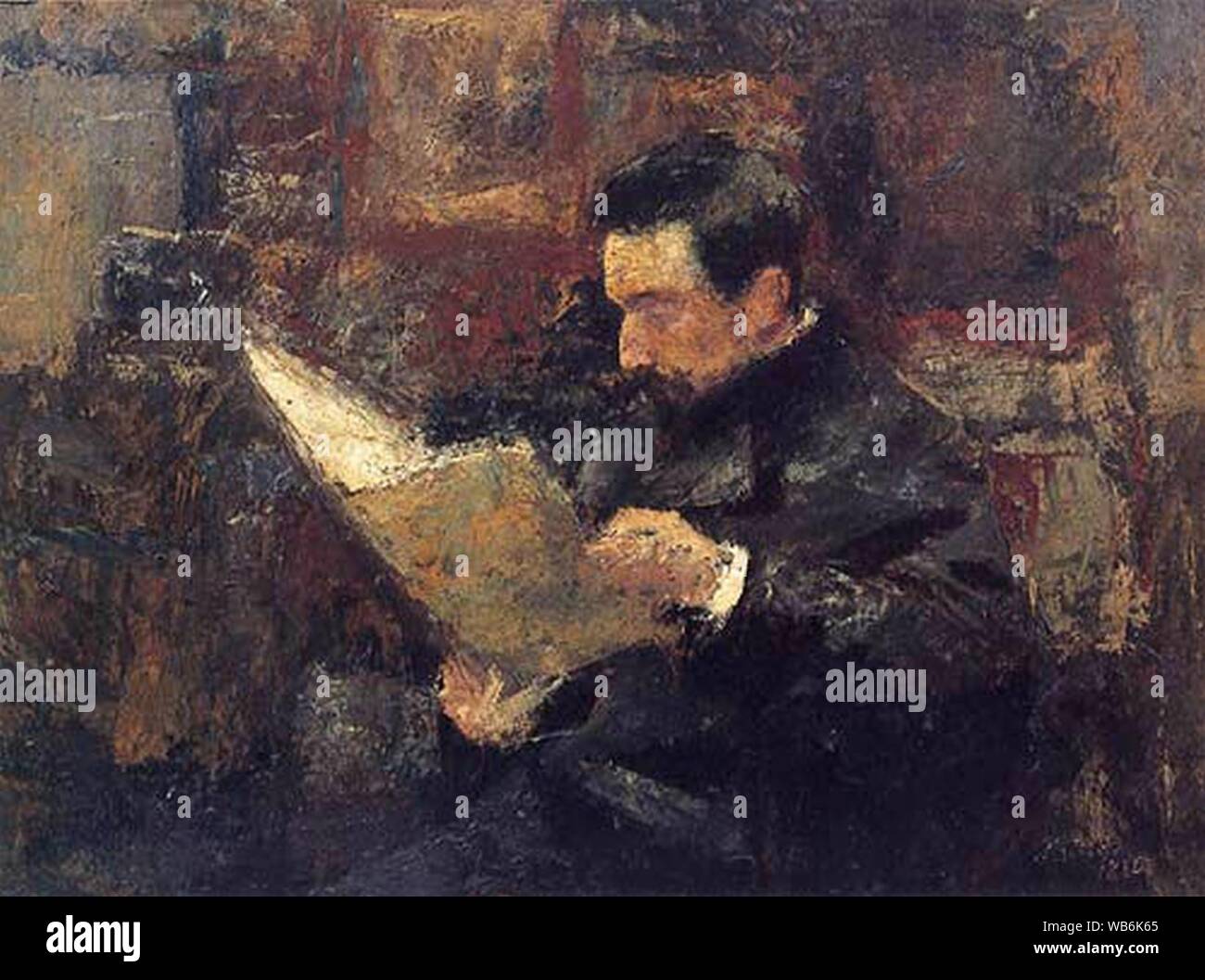 Edmond Picard. Stock Photo