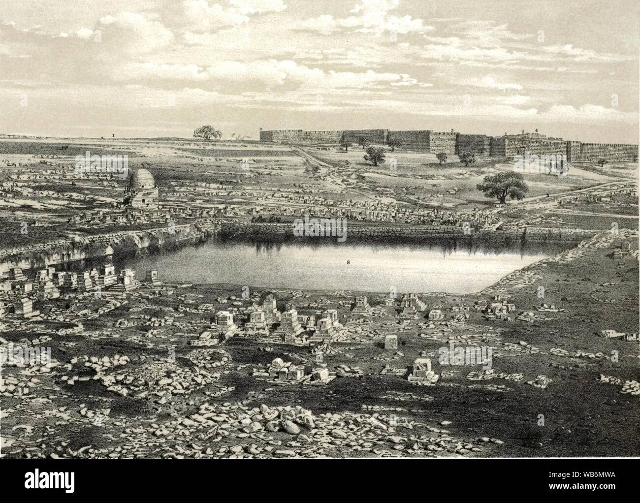 Edmund Walker. Pool of Mamillah. 1864 Stock Photo Alamy