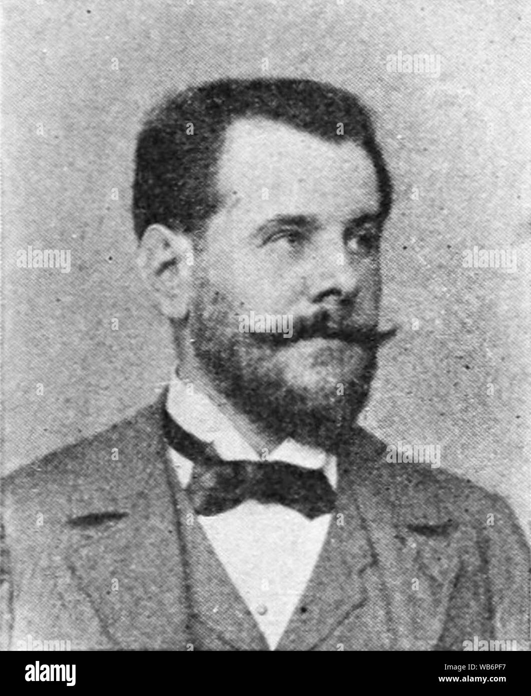 Edouard Rosset-Granger photo. Stock Photo