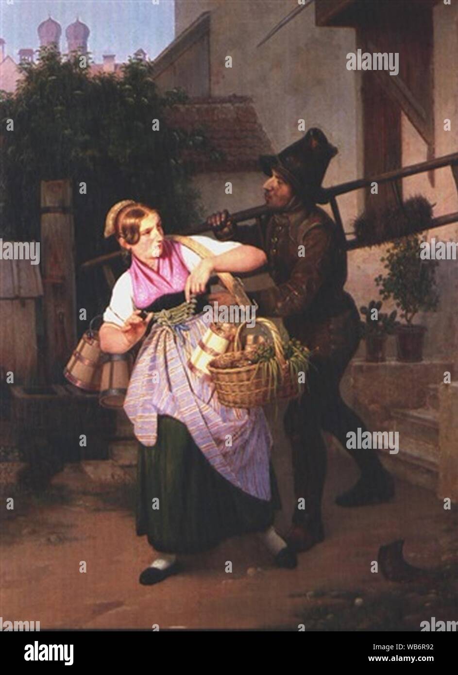 Die Magd High Resolution Stock Photography And Images Alamy