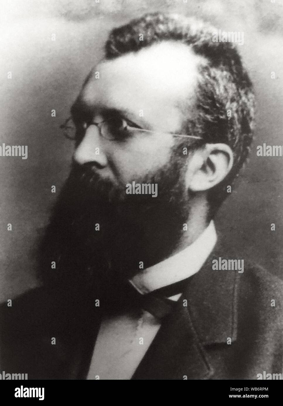 Eduard Hitzig um 1877 Stock Photo Alamy
