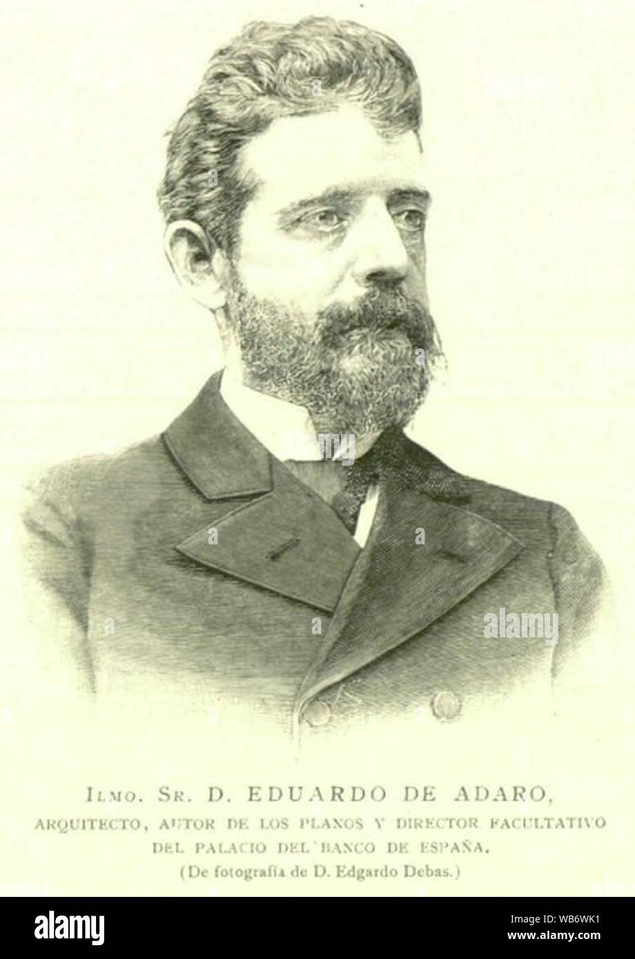 Eduardo de Adaro. Stock Photo