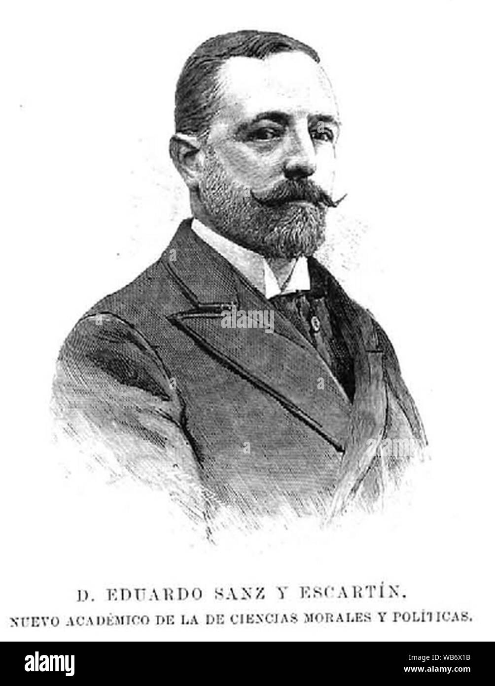 Eduardo Sanz y Escartín nuevo académico de la de Ciencias Morales y