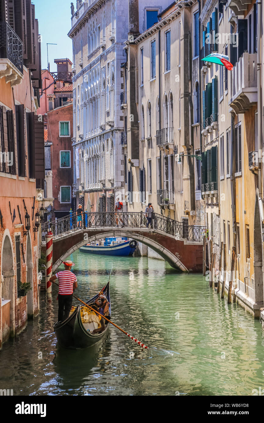 Views Of Streets And Canals In Venice Italy Stock Photo Alamy